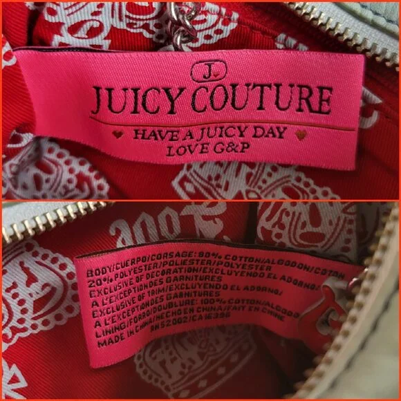 Juicy Couture Terry Cloth Crossbody Bag - Picture 13 of 13